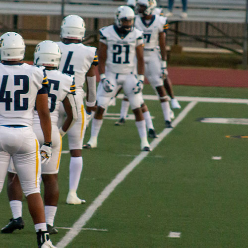 Football Players on the Field